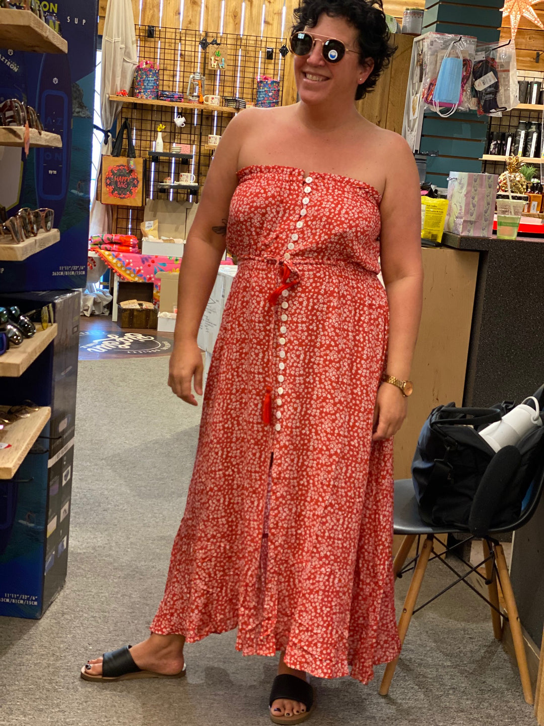 Koy Bali Bandeau Maxi Dress - Womens Maxi Dresses - Big Sun Vernon