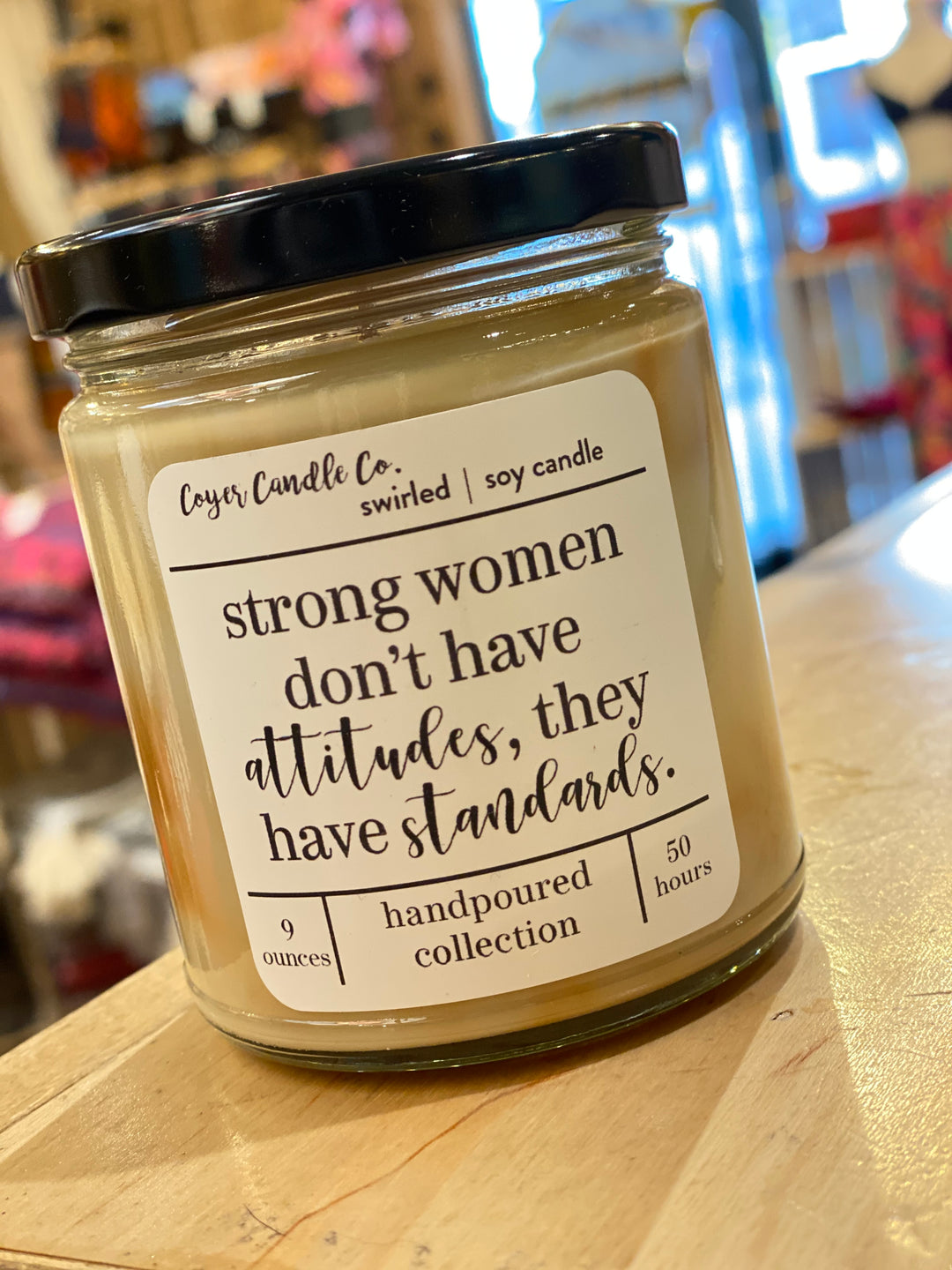 Coyer Candle Co. Strong Women - Home Decorations - Big Sun Vernon