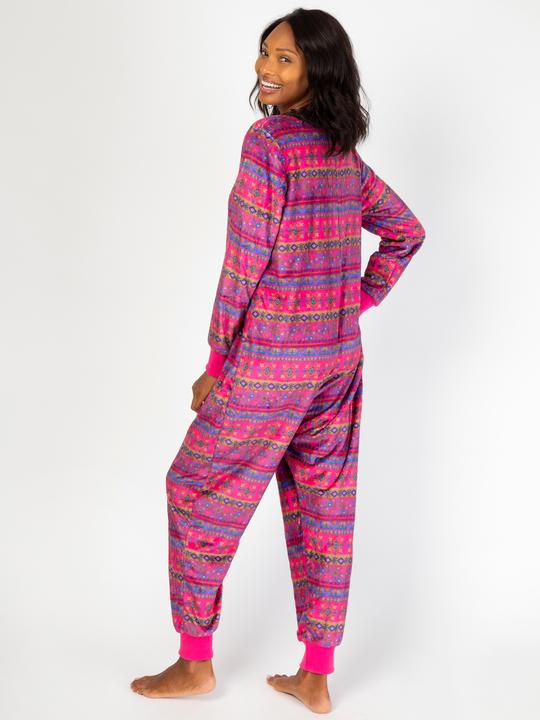 Natural Life Fleece Onesie - Womens Sleep Tops - Big Sun Vernon