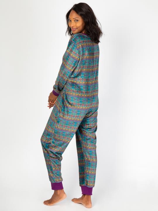 Natural Life Fleece Onesie - Womens Sleep Tops - Big Sun Vernon