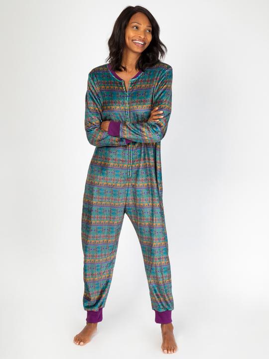 Natural Life Fleece Onesie - Womens Sleep Tops - Big Sun Vernon
