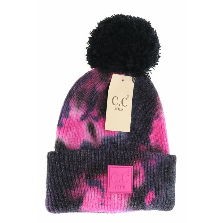 C.C Beanie Kids Tie Dye Pom Beanie - Toques - Big Sun Vernon  | Okanagan Beachwear