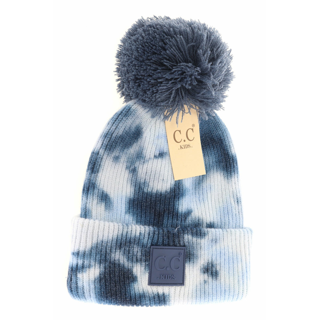 C.C Beanie Kids Tie Dye Pom Beanie - Toques - Big Sun Vernon  | Okanagan Beachwear