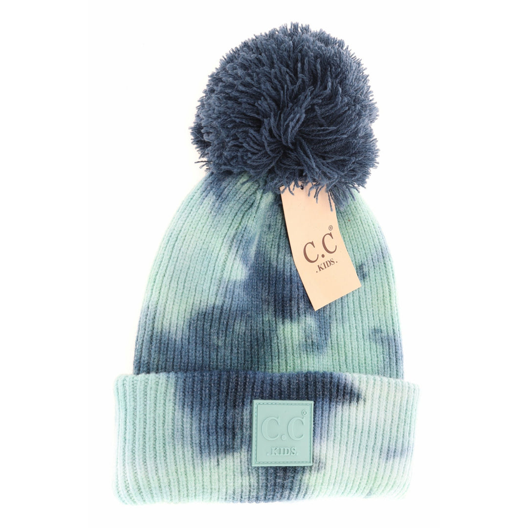 C.C Beanie Kids Tie Dye Pom Beanie - Toques - Big Sun Vernon  | Okanagan Beachwear