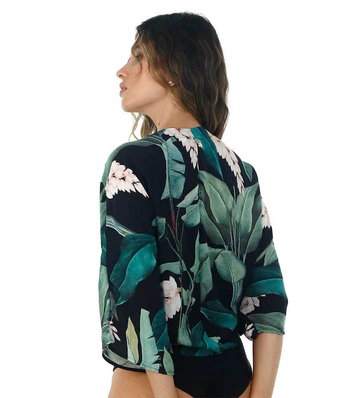 Malai Lush Bloom Willow Shirt - Womens Blouse - Big Sun Vernon