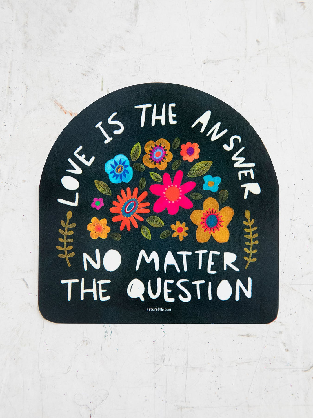 Natural Life Sticker Love Is - Stickers - Big Sun Vernon