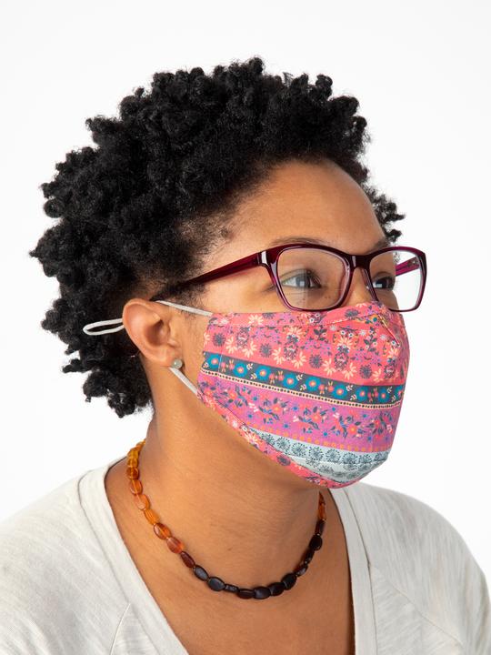 Natural Life Face Mask Red - Womens Face Masks - Big Sun Vernon