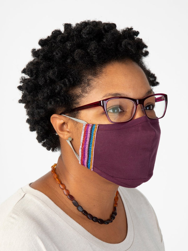 Natural Life Face Mask Magenta - Womens Face Masks - Big Sun Vernon