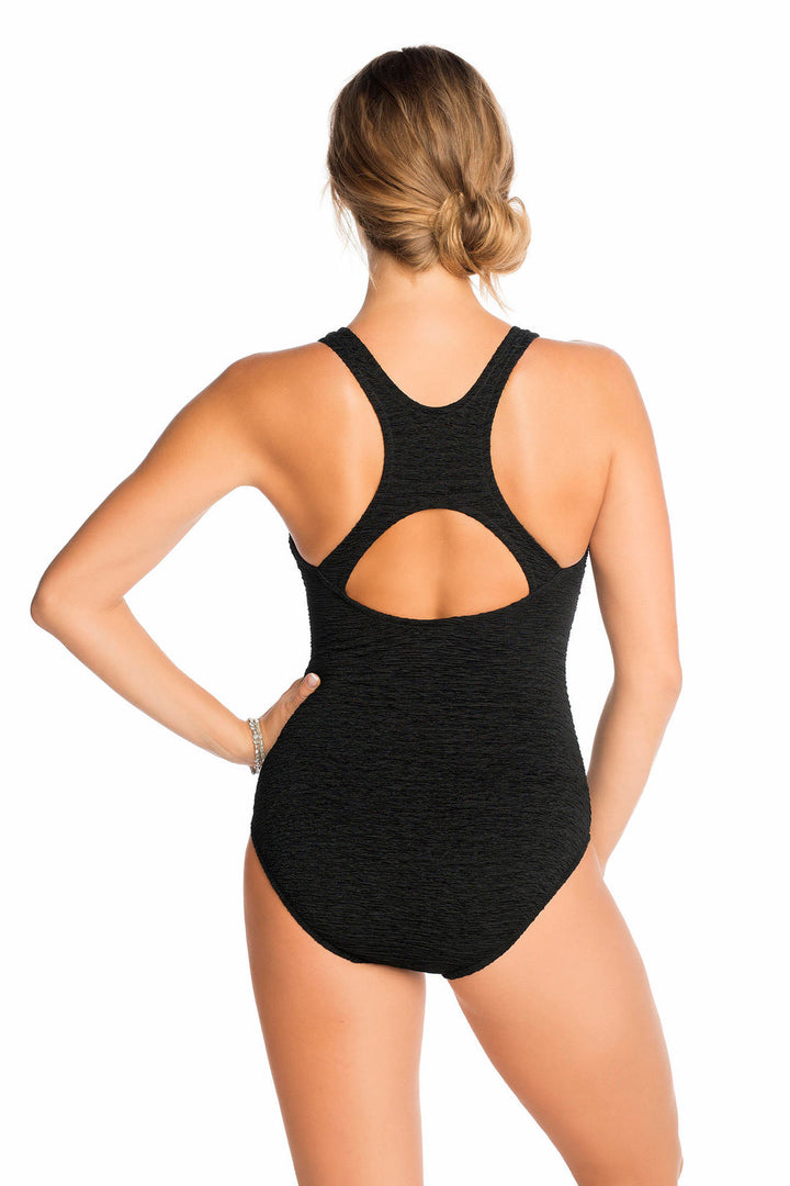 Penbrooke Krinkle Active Back One Piece - Womens Fashion One Pieces - Big Sun Vernon  | Okanagan Beachwear