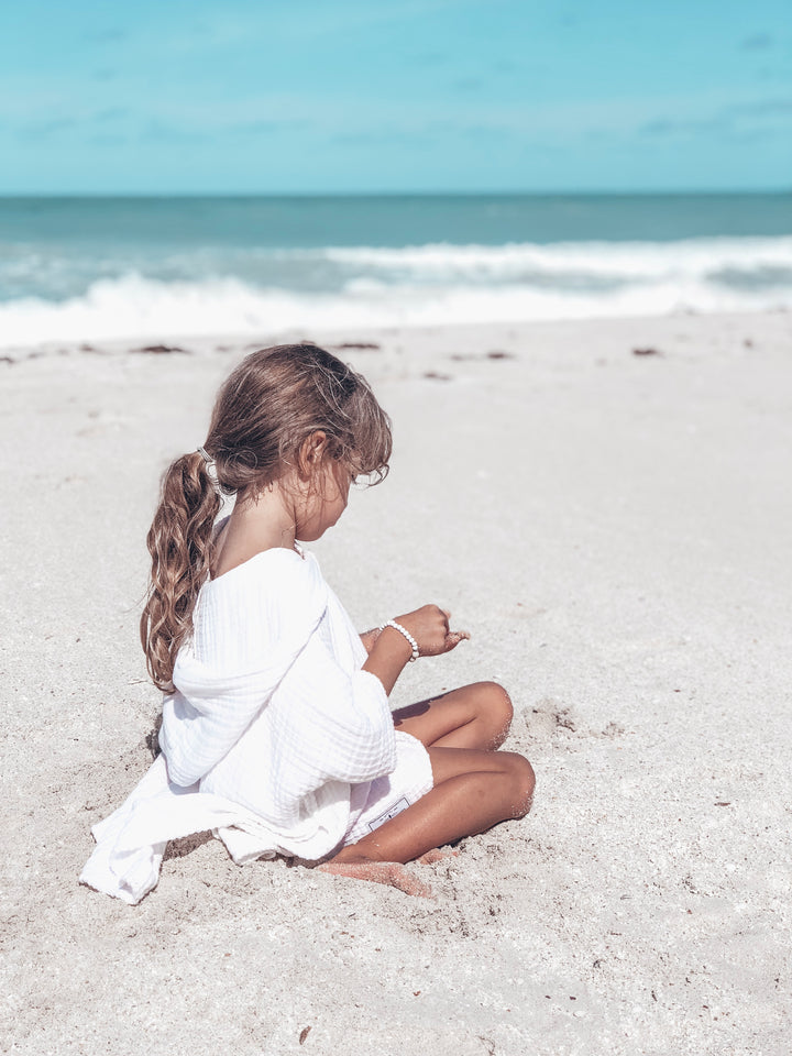 Tofino Towel Pebble Kids Poncho - Womens Casual Coverups - Big Sun Vernon  | Okanagan Beachwear