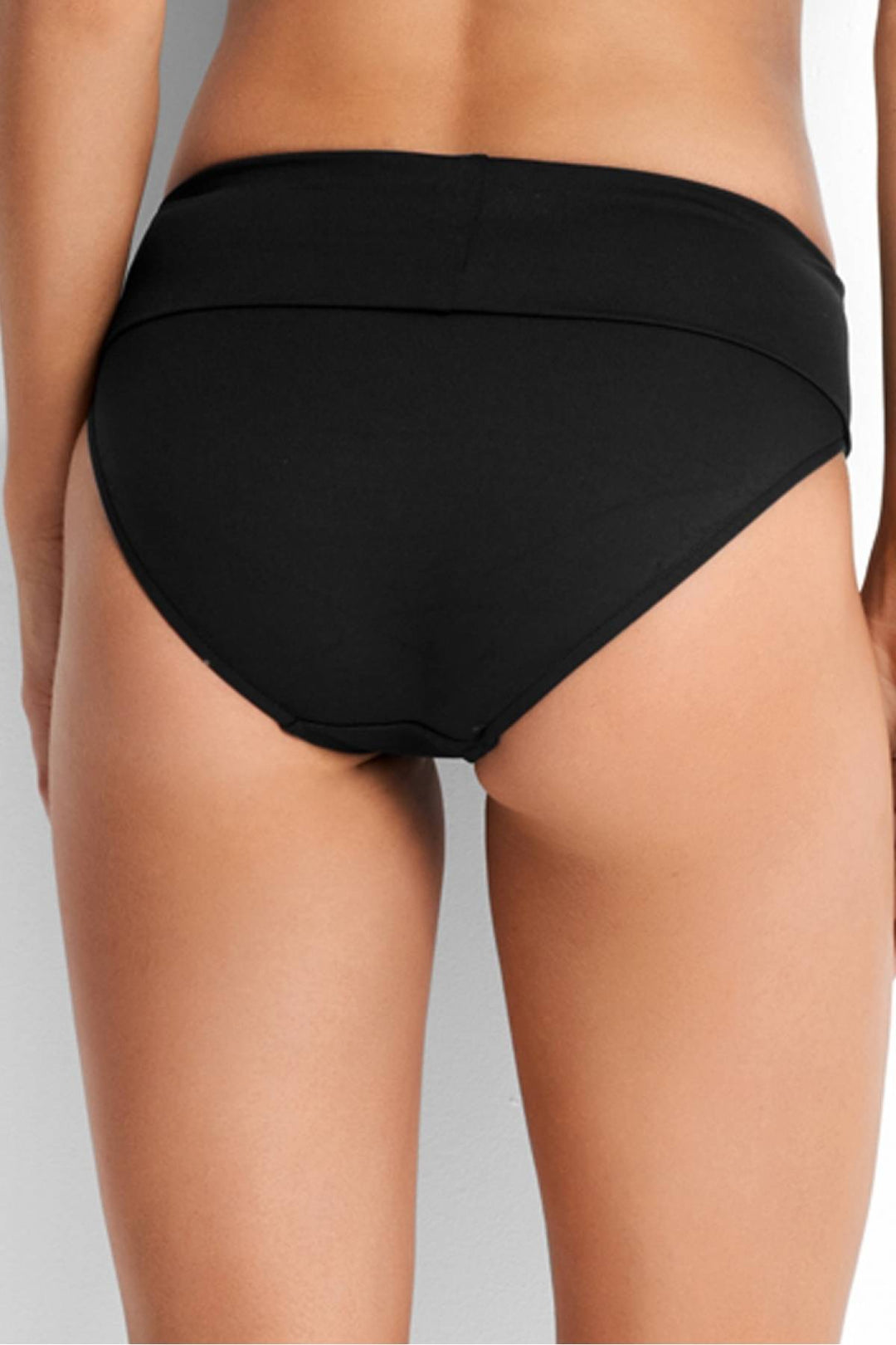 Seafolly Retro Roll Top Bottom - Womens Regular Bikini Bottoms - Big Sun Vernon