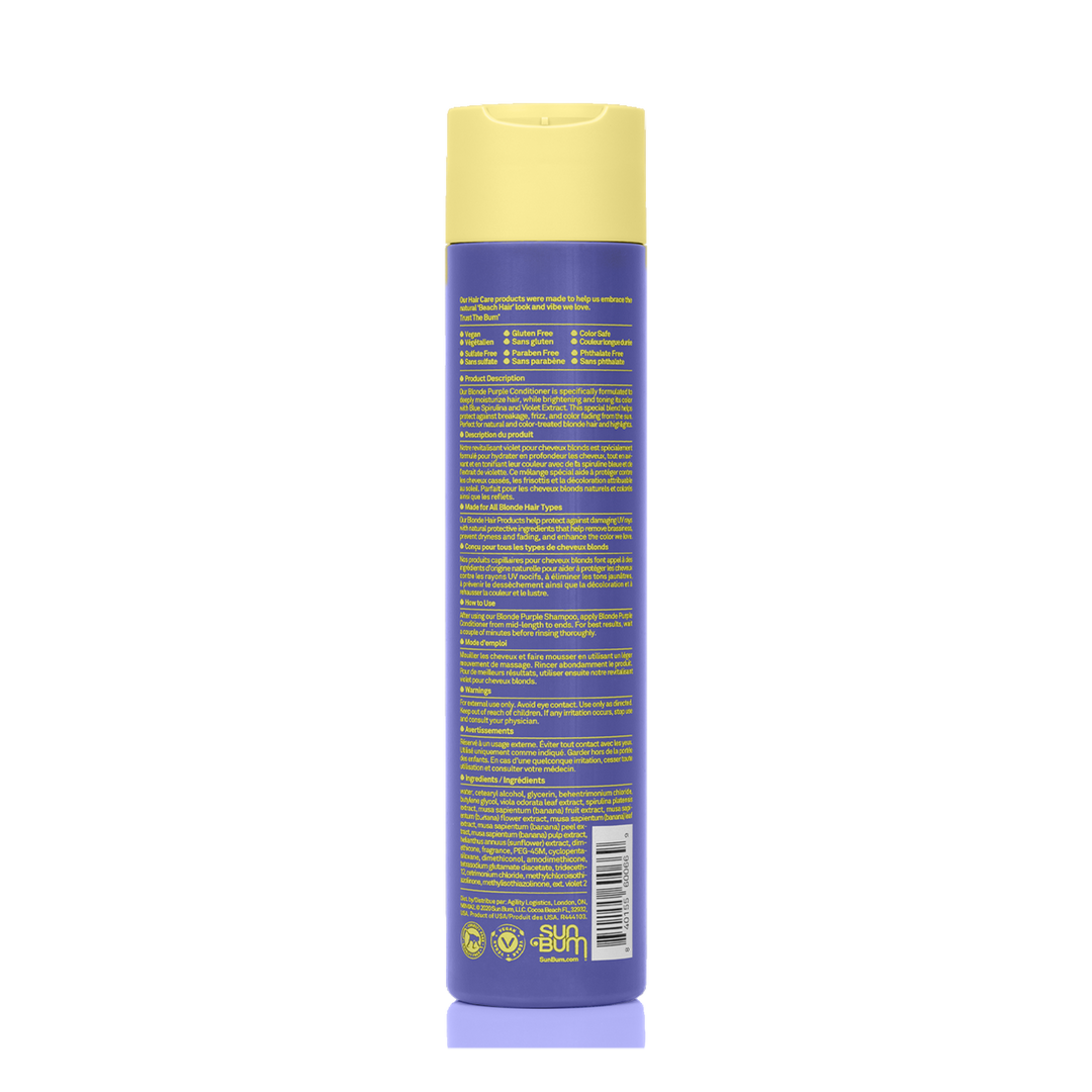 Sun Bum Purple Blonde Conditioner - Hair Wash - Big Sun Vernon  | Okanagan Beachwear