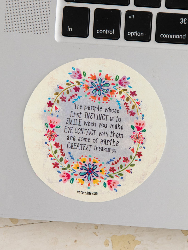 Natural Life Vinyl Sticker Greatest Treasures - Sticker - Big Sun Vernon