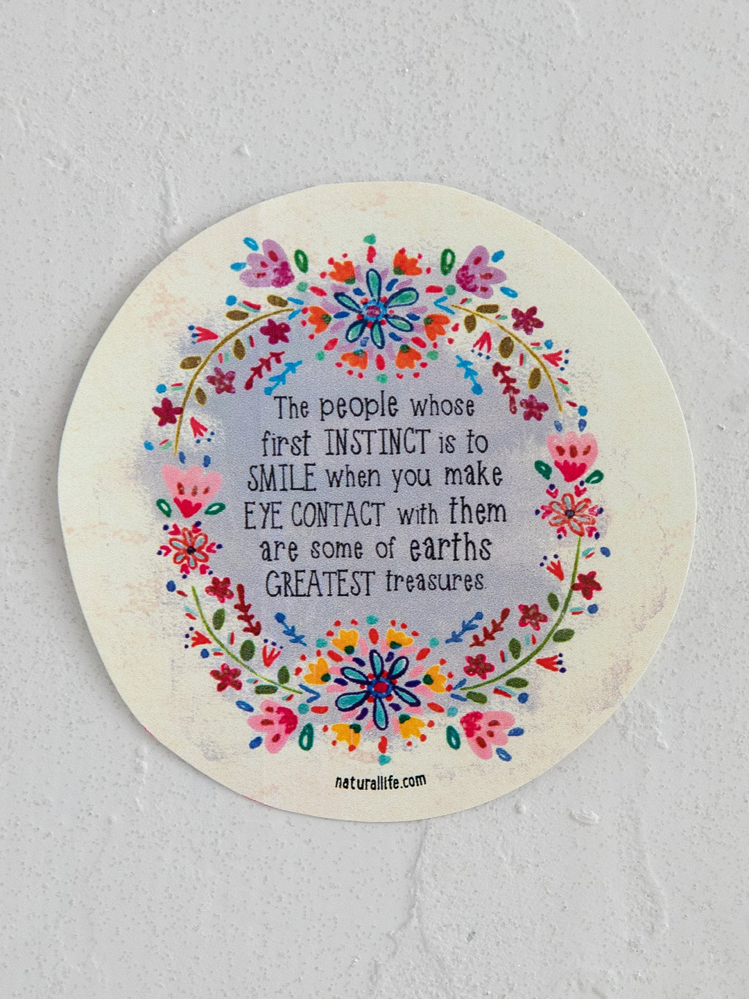 Natural Life Vinyl Sticker Greatest Treasures - Sticker - Big Sun Vernon