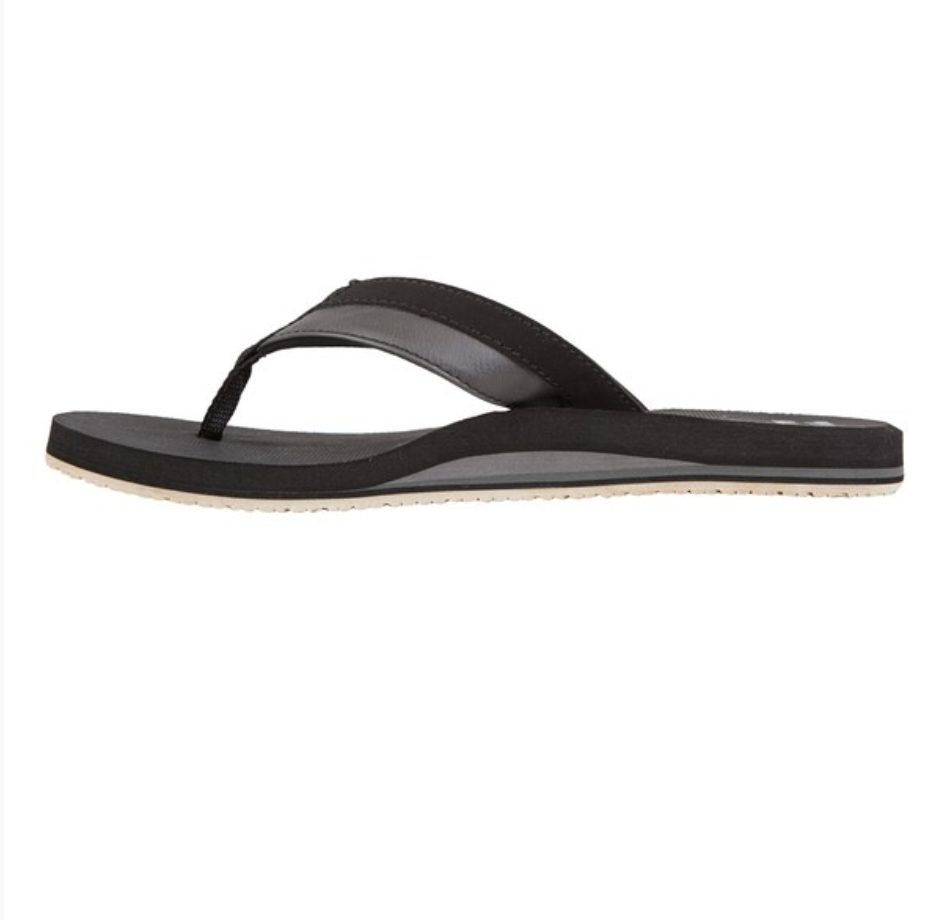 Billabong All Day Impact Black - Womens Flip Flops - Big Sun Vernon