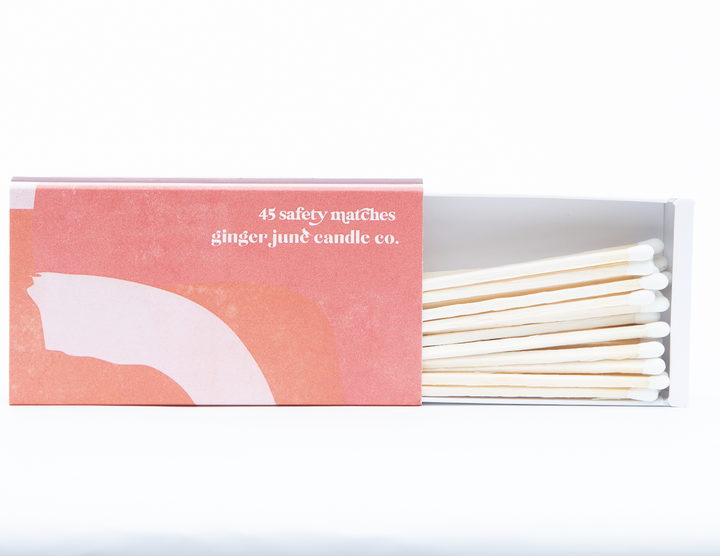 Ginger June "Girl You Are Striking" Matches - Home Decorations - Big Sun Vernon
