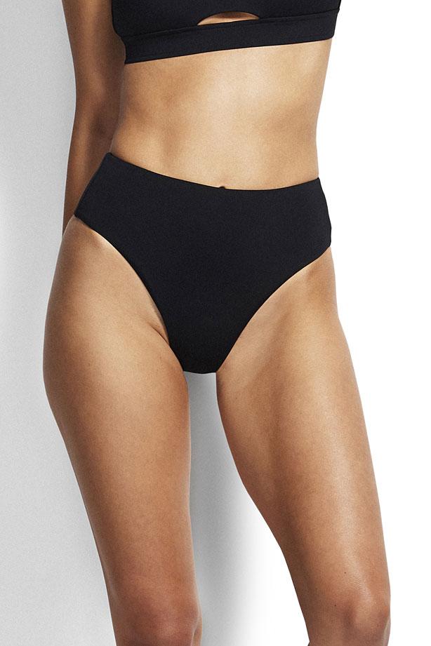 Seafolly Active Hi Waist Pant - Womens High Waisted Bikini Bottoms - Big Sun Vernon