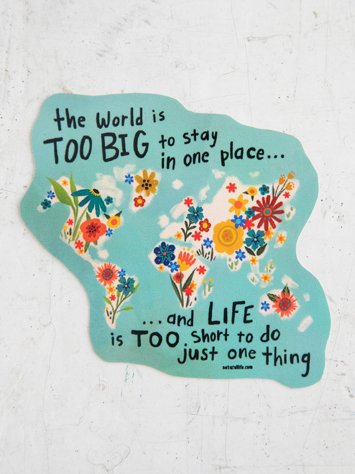 Natural Life Sticker World - Stickers - Big Sun Vernon