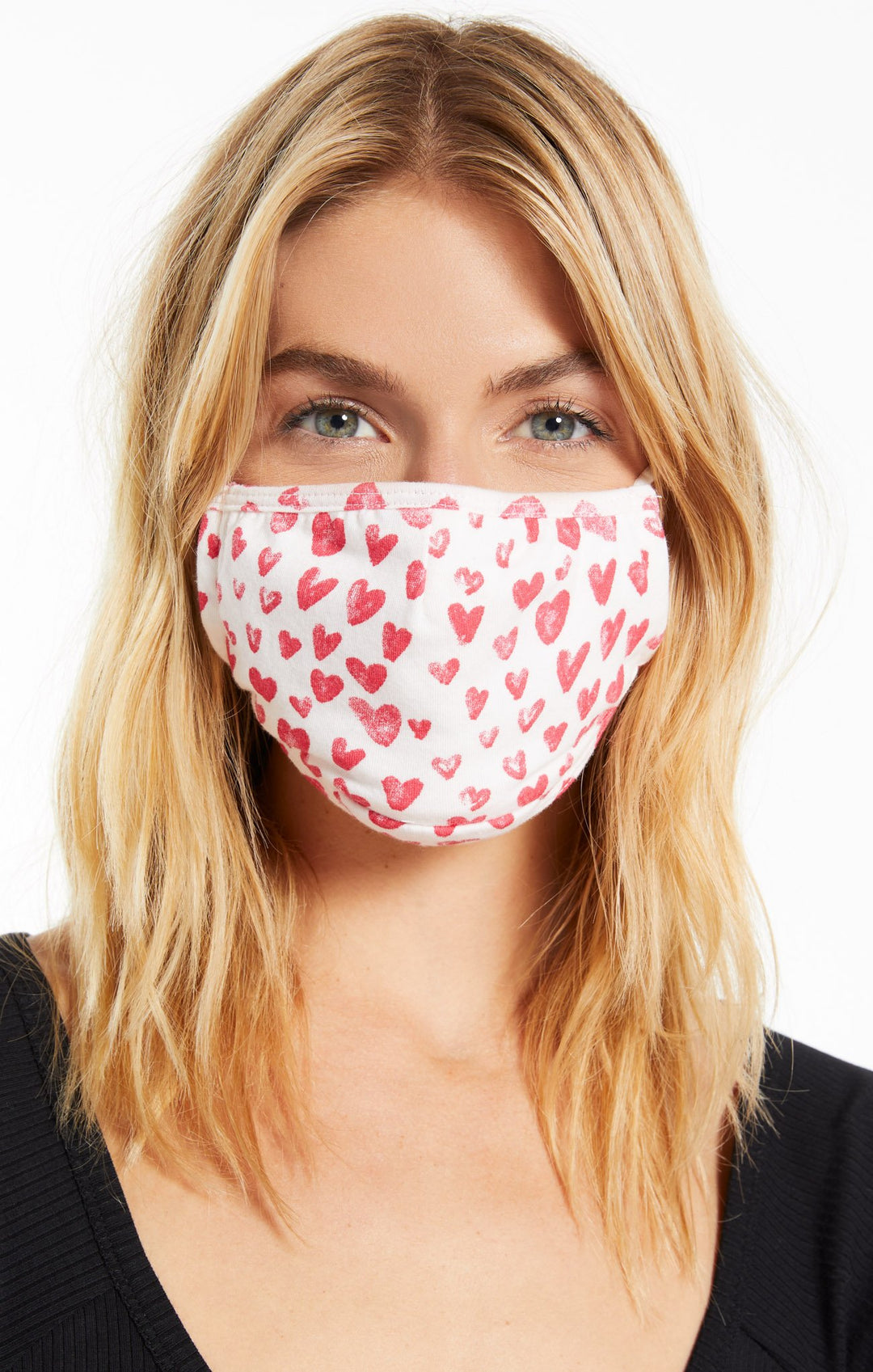 Z Supply Love is in the Air Reusable Mask 4pack - Womens Face Masks - Big Sun Vernon