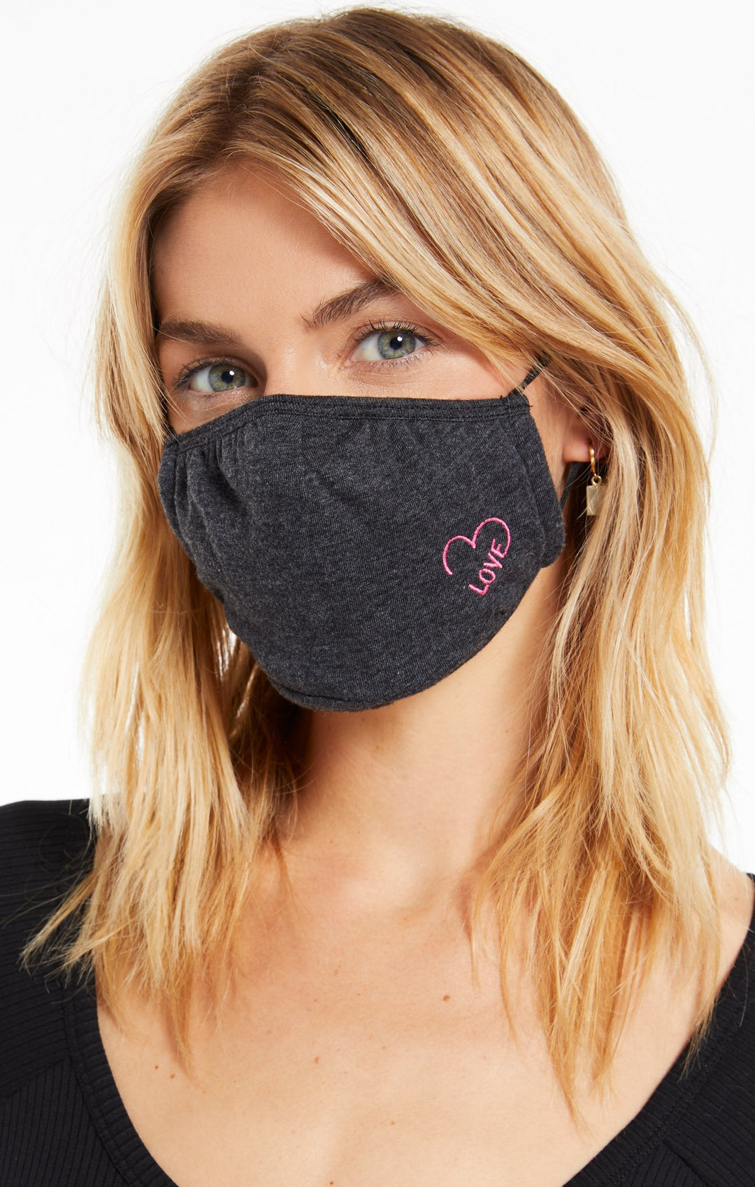 Z Supply Love is in the Air Reusable Mask 4pack - Womens Face Masks - Big Sun Vernon