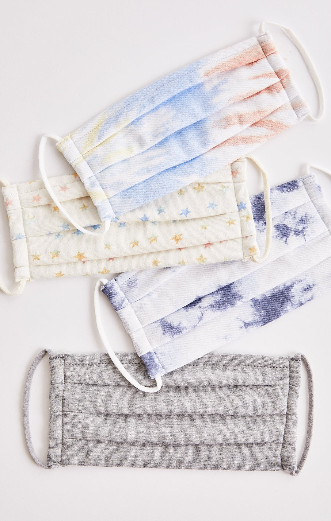 Z Supply Dip Dye Petite Mask 4pack - Womens Face Masks - Big Sun Vernon