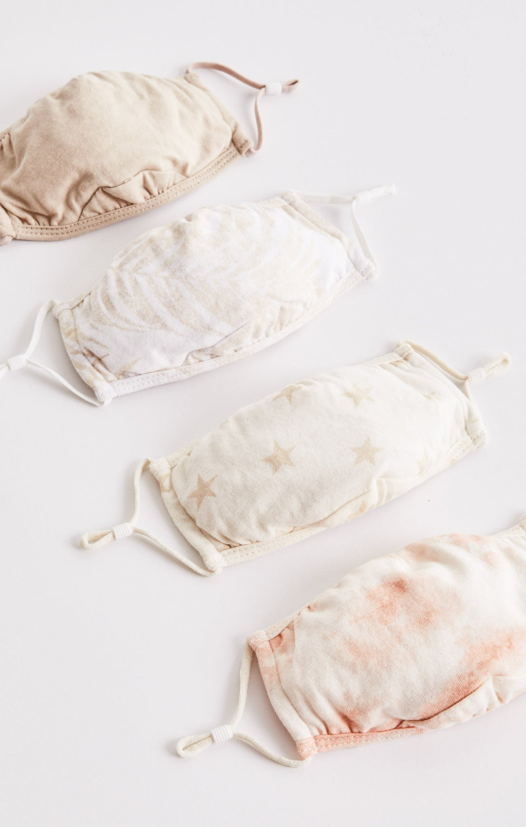 Z Supply Palm & Tie Dye Reusable Mask 4pack - Womens Face Masks - Big Sun Vernon