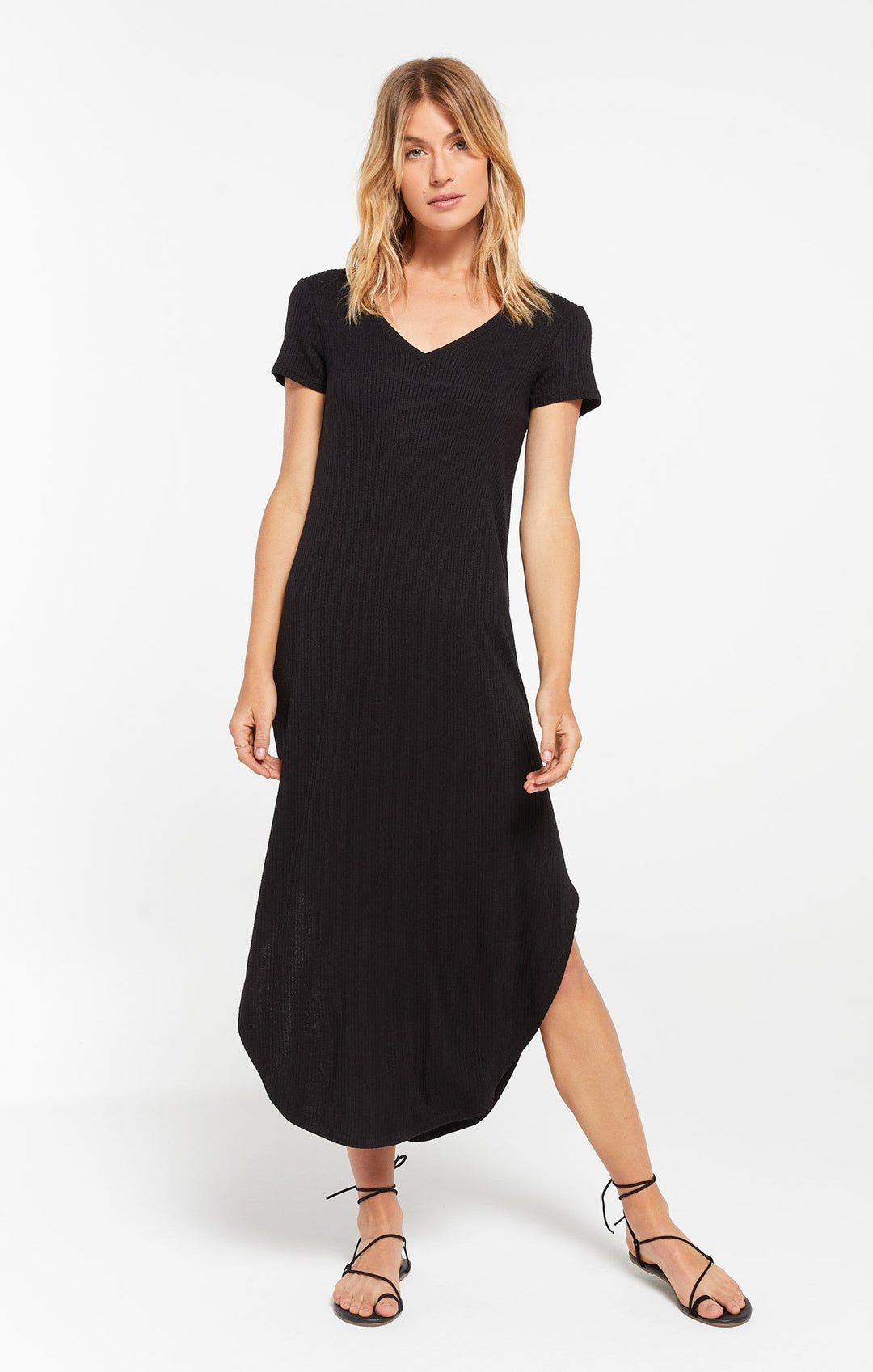 Z Supply Reverie Rib Dress - Womens Maxi Dresses - Big Sun Vernon