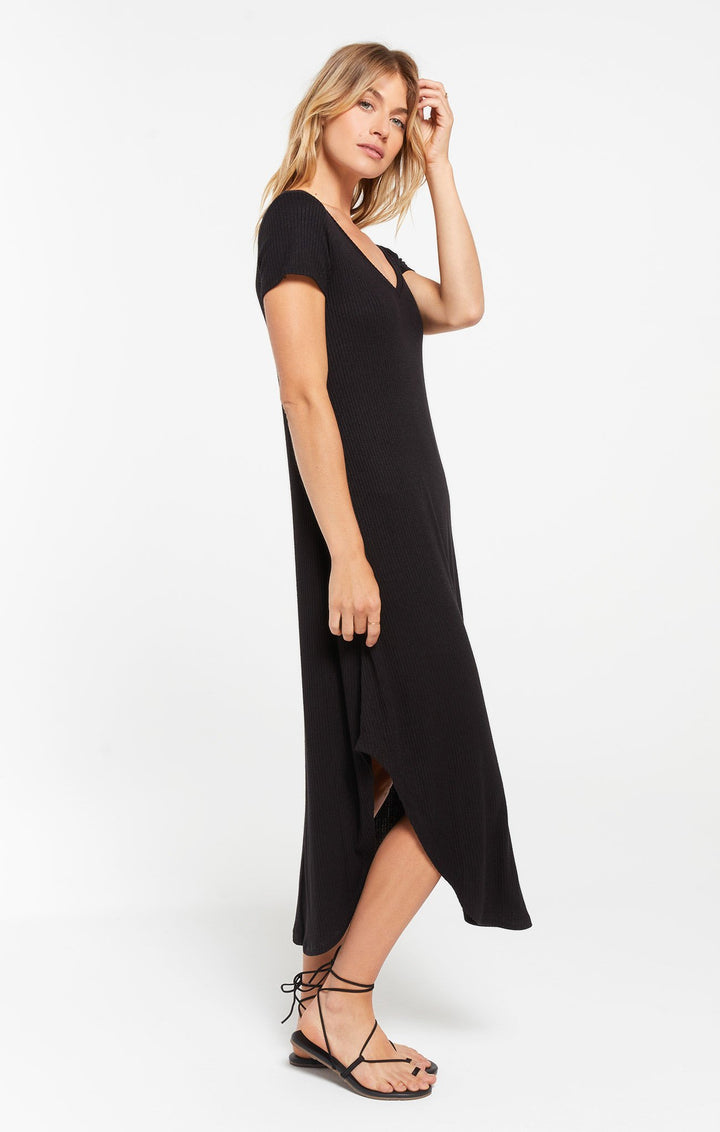 Z Supply Reverie Rib Dress - Womens Maxi Dresses - Big Sun Vernon
