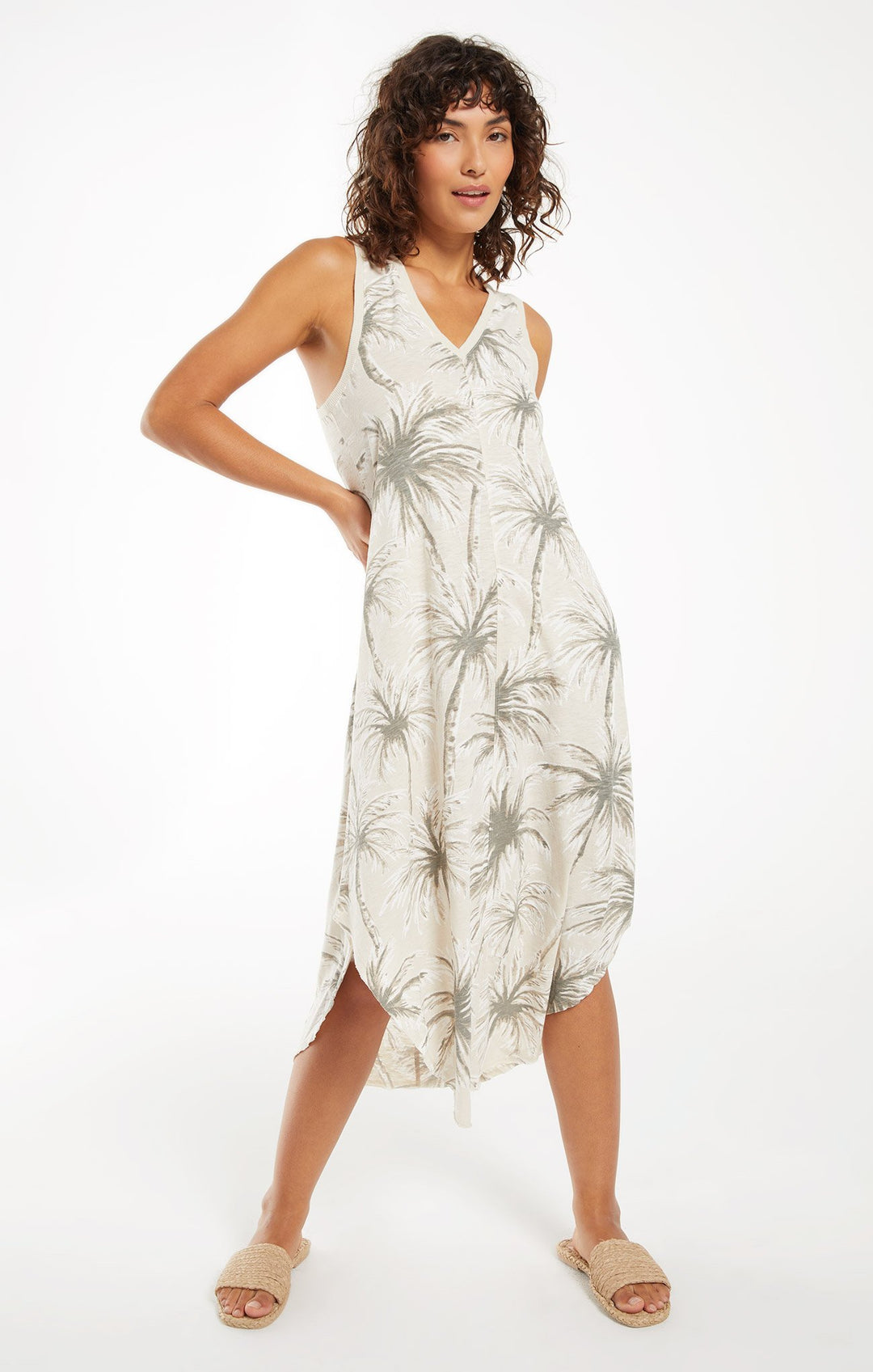Z Supply Reverie Palm Dress - Womens Maxi Dresses - Big Sun Vernon