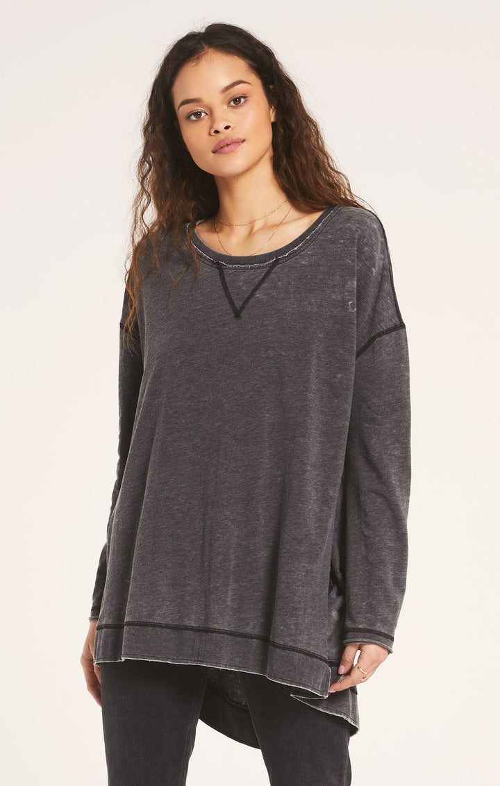 Z Supply Weekender Pullover - Womens Hoodies - Big Sun Vernon