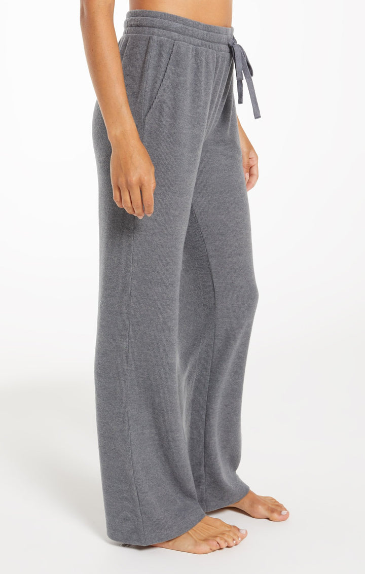 Z Supply Go With The Flow Rib Pant - Womens Sweatpants - Big Sun Vernon