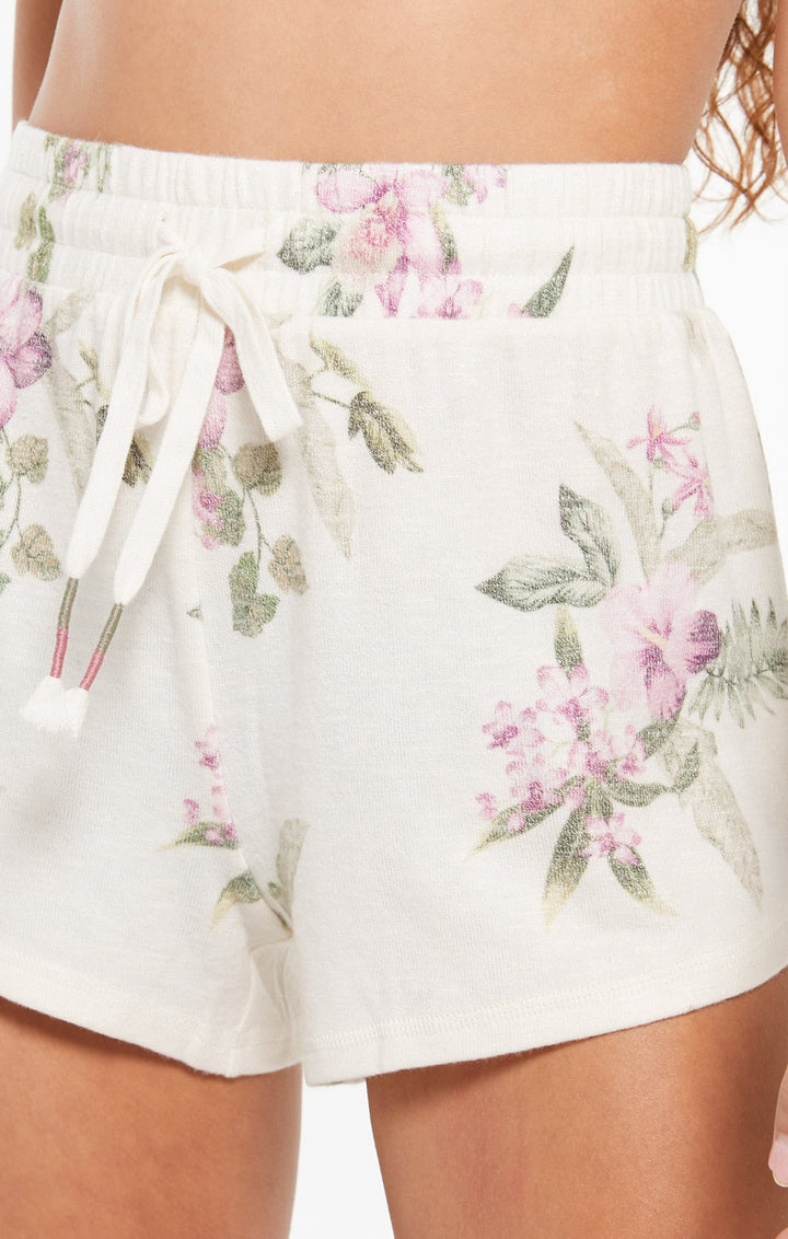 Z Supply Mia Floral Short - Womens Sleep Bottoms - Big Sun Vernon