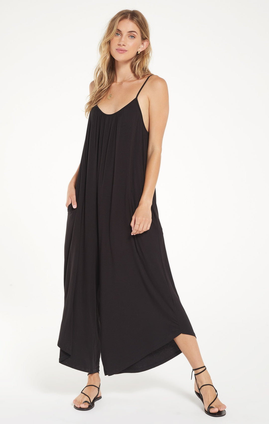 Z Supply Flared Jumpsuit - Womens Jumpsuits - Big Sun Vernon