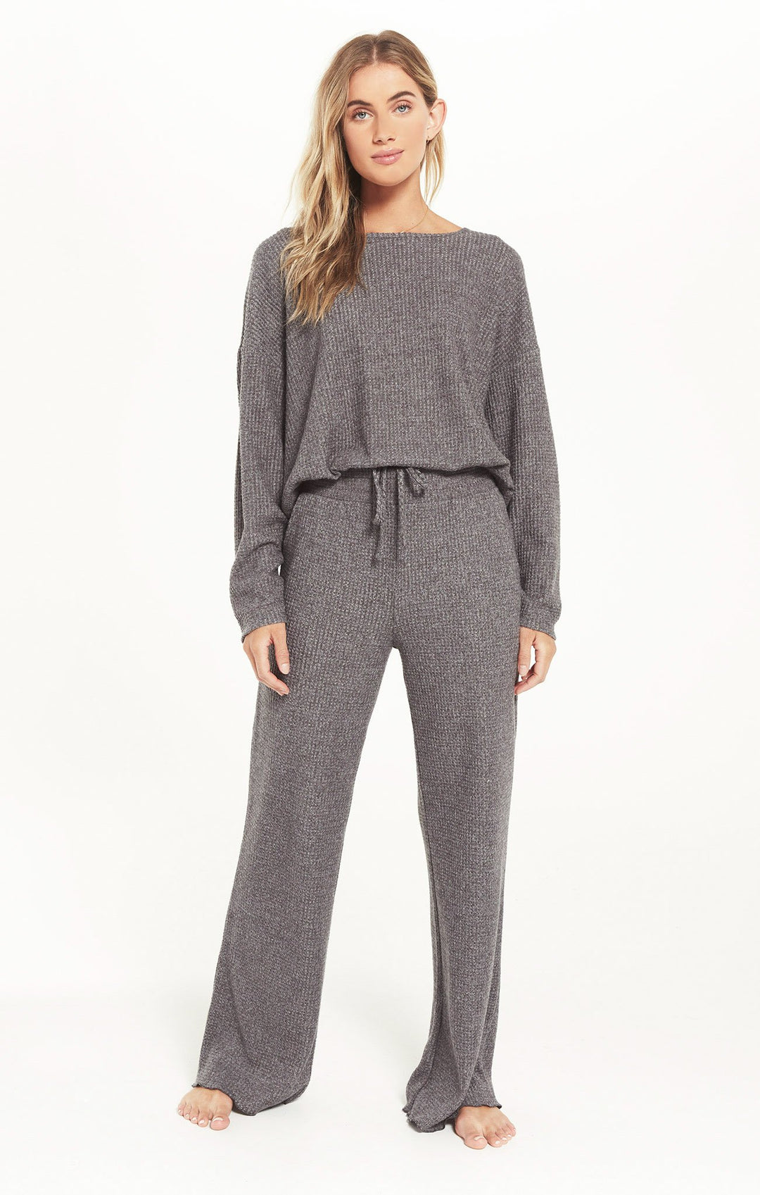 Z Supply Morning Thermal Pant - Womens Sleep Bottoms - Big Sun Vernon