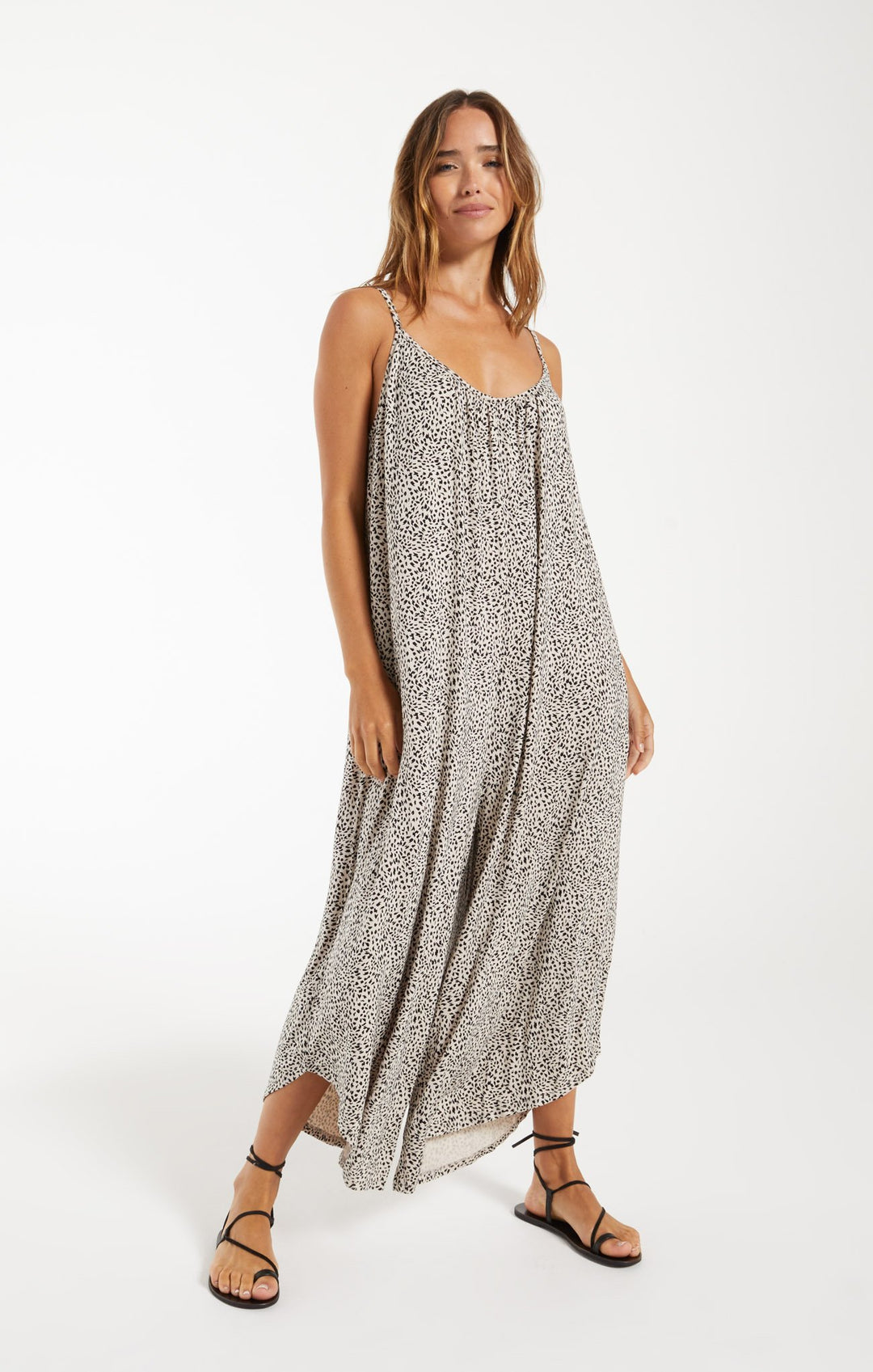 Z Supply Mini Leopard Jumpsuit - Womens Jumpsuits - Big Sun Vernon