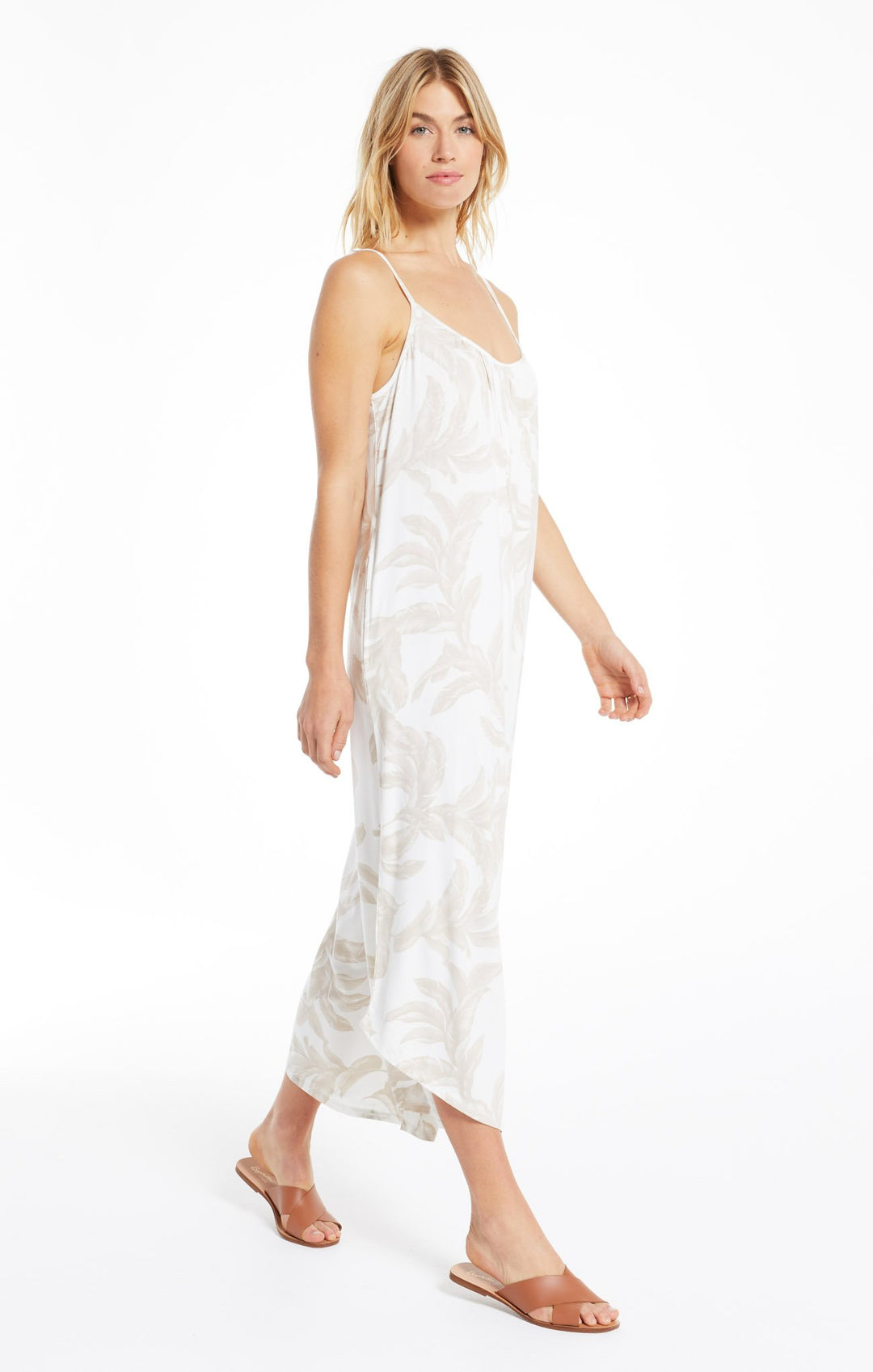 Z Supply Tira Palm Flared Jumpsuit - Womens Jumpsuits - Big Sun Vernon