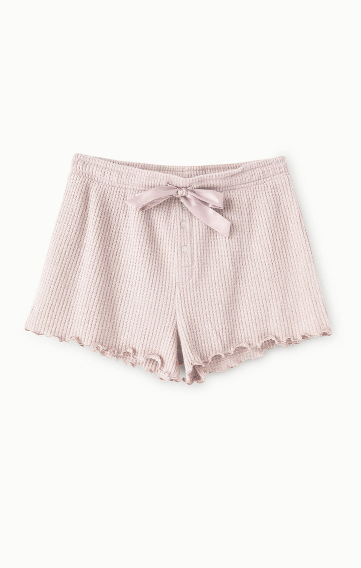 Z Supply Frills Thermal Short - Womens Sleep Bottoms - Big Sun Vernon