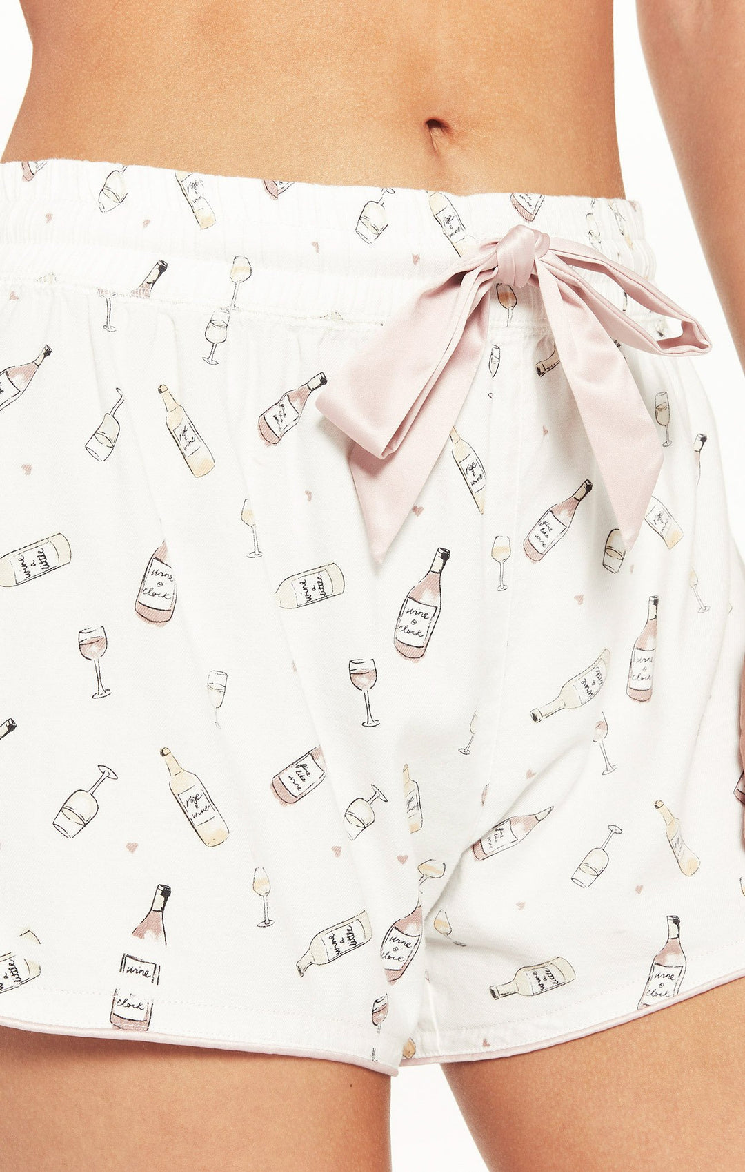 Z Supply Sweet Talker Vino Short - Womens Sleep Bottoms - Big Sun Vernon