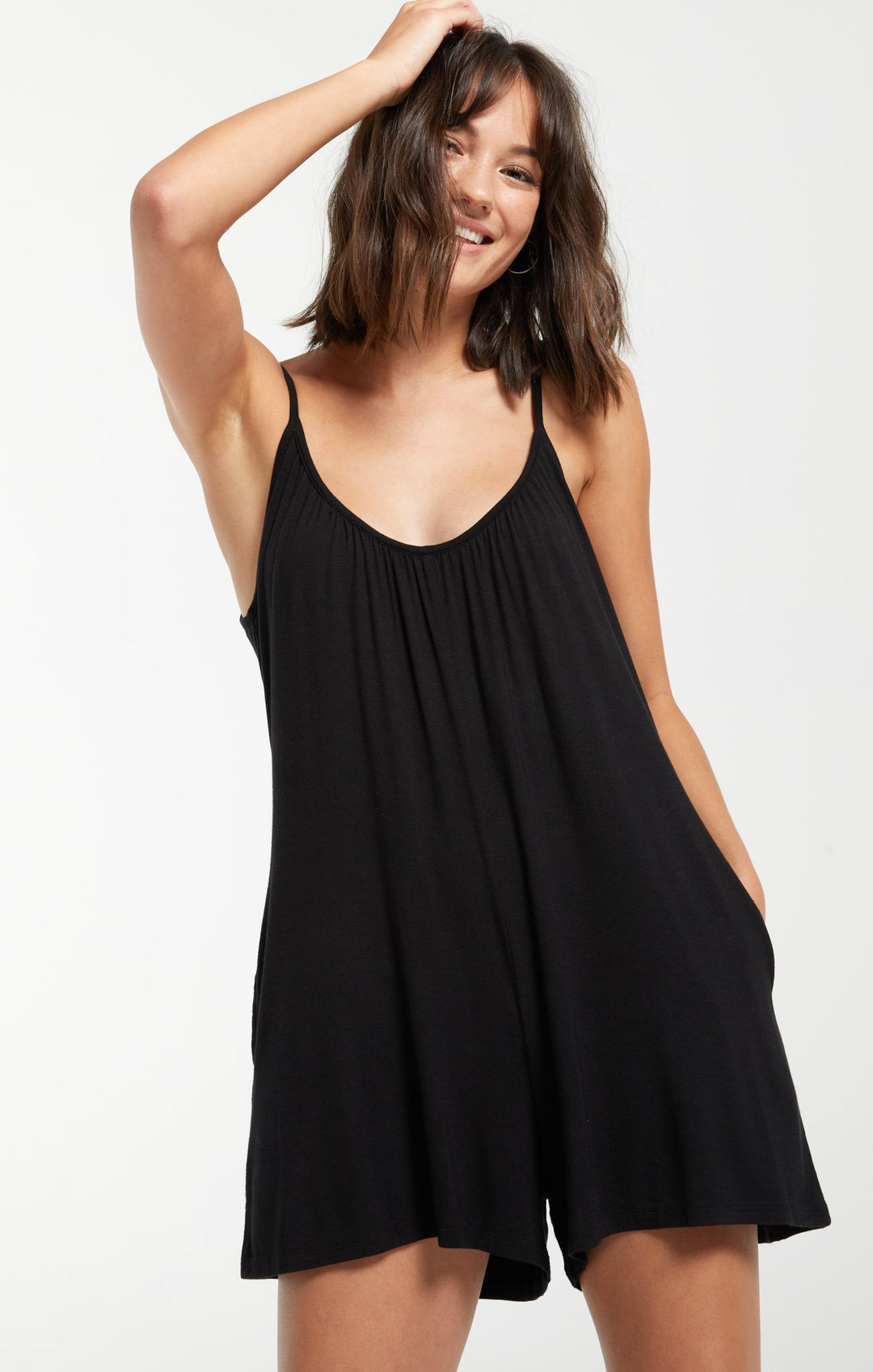 Z Supply Krista Sleek Romper - Womens Rompers - Big Sun Vernon
