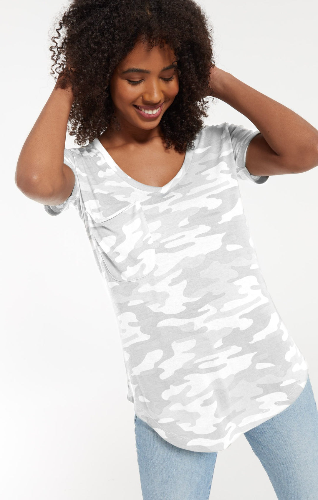 Z Supply Camo Pocket Tee - Womens Tees - Big Sun Vernon