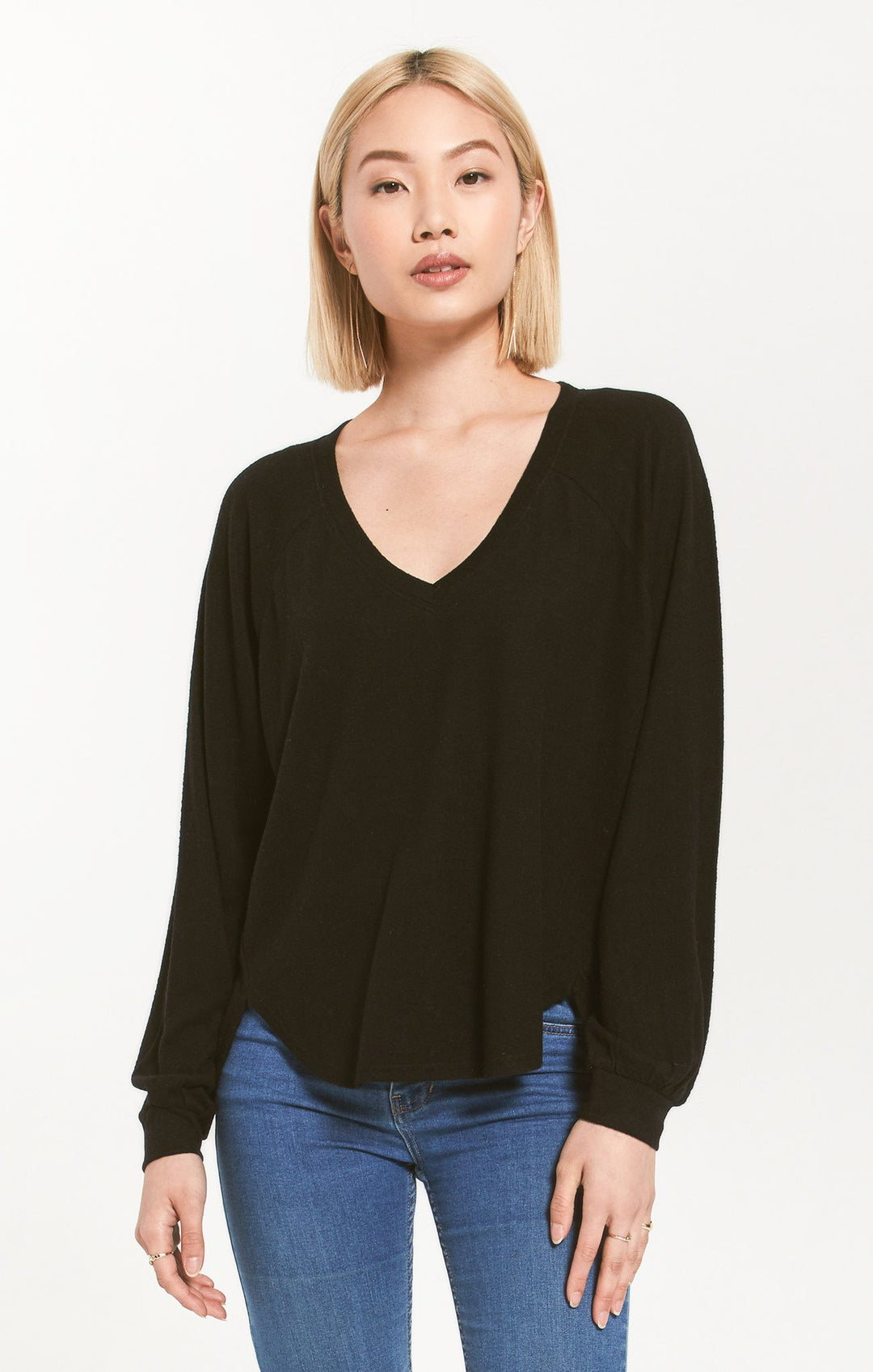 Z Supply Plira Slub Sweater Top - Womens Sweaters - Big Sun Vernon