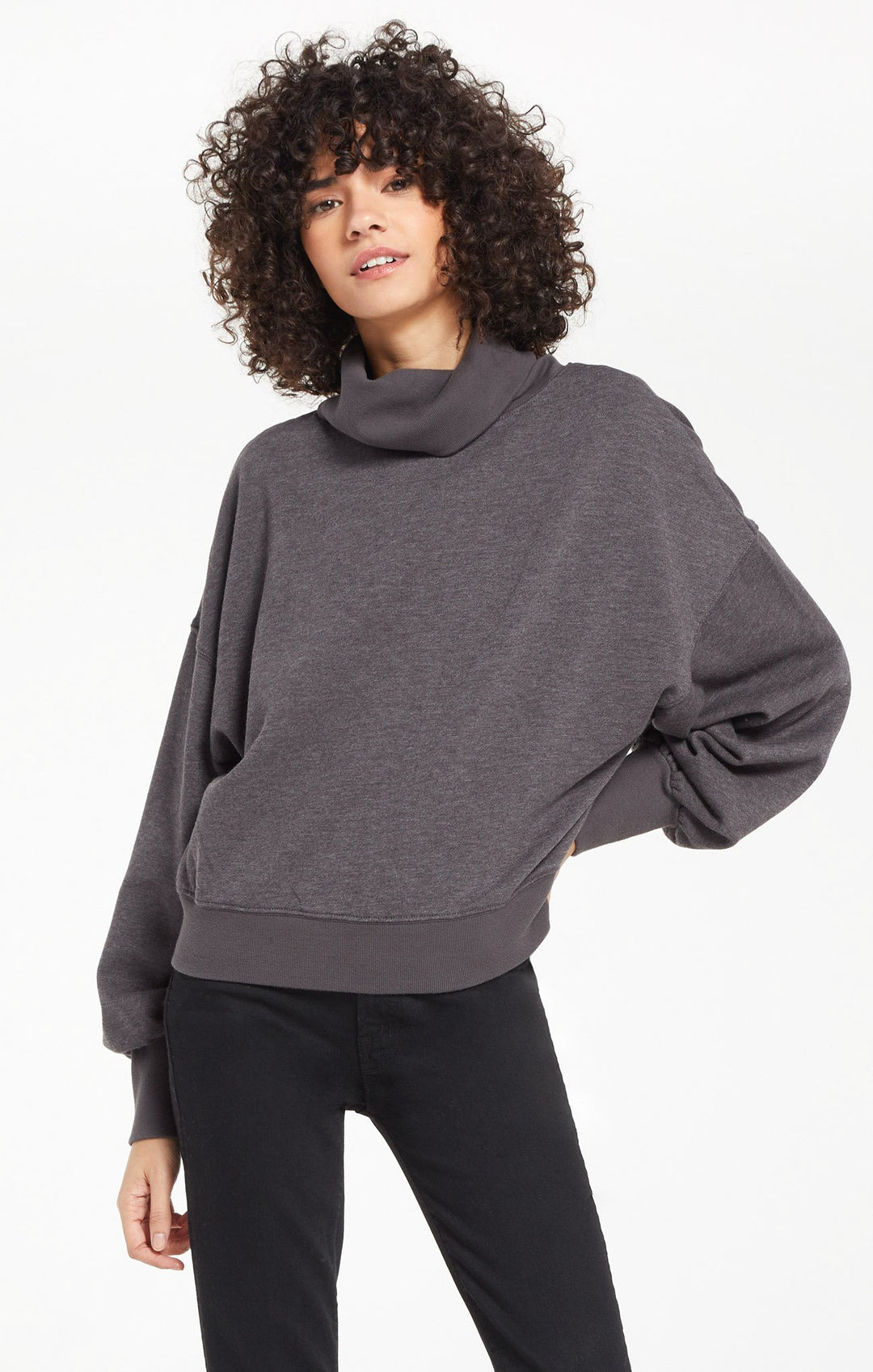 Z Supply Ellis Mock Pullover - Womens Hoodies - Big Sun Vernon