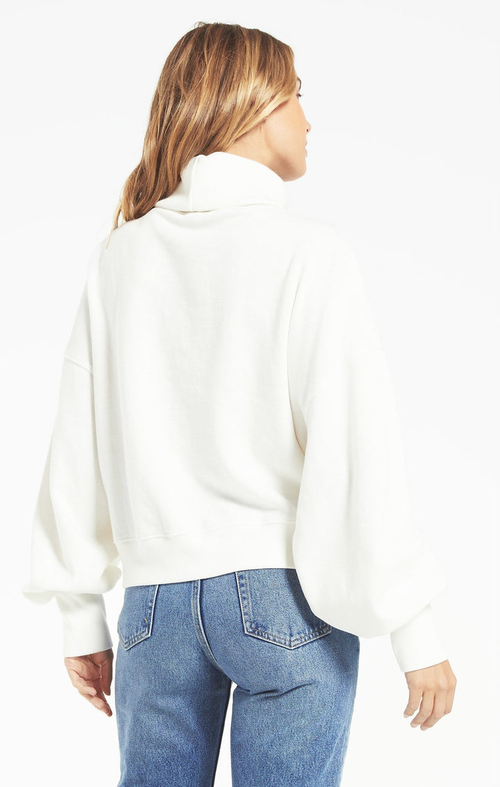 Z Supply Ellis Mock Pullover - Womens Hoodies - Big Sun Vernon