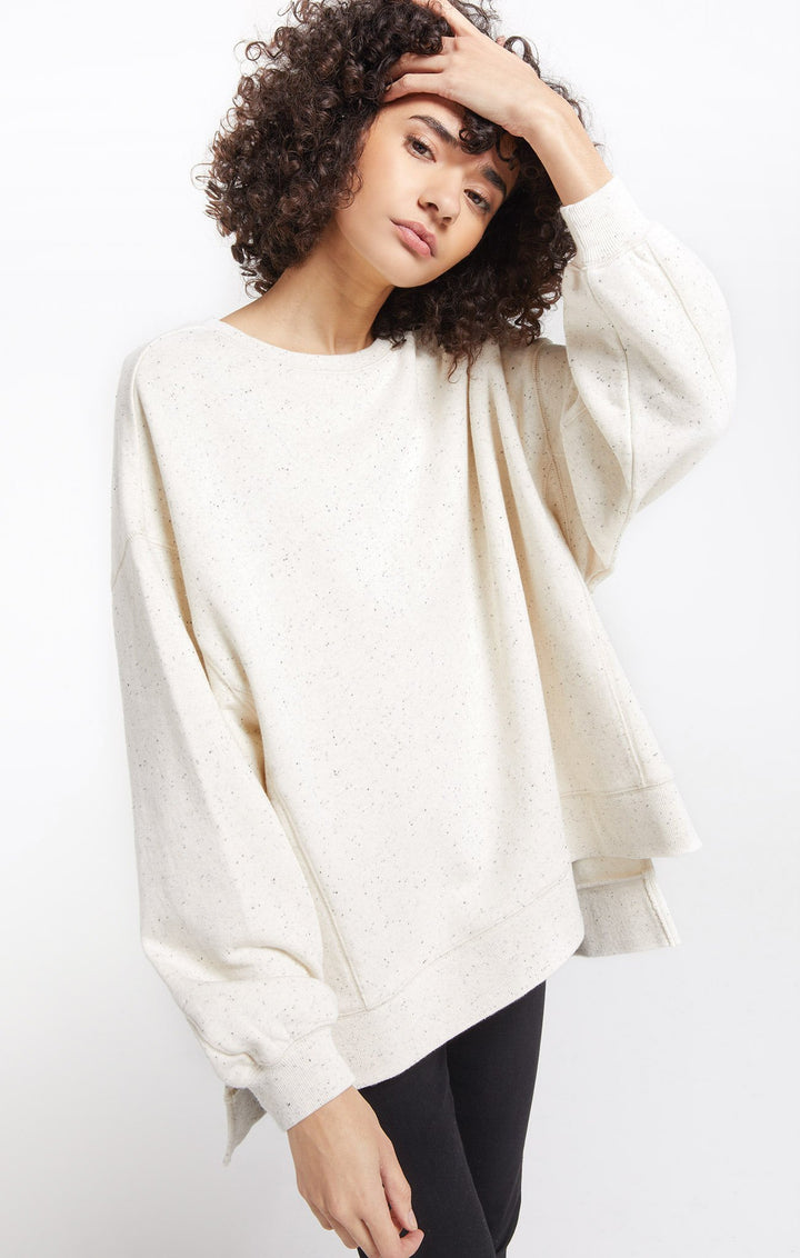 Z Supply Speckled Modern Weekender - Womens Hoodies - Big Sun Vernon