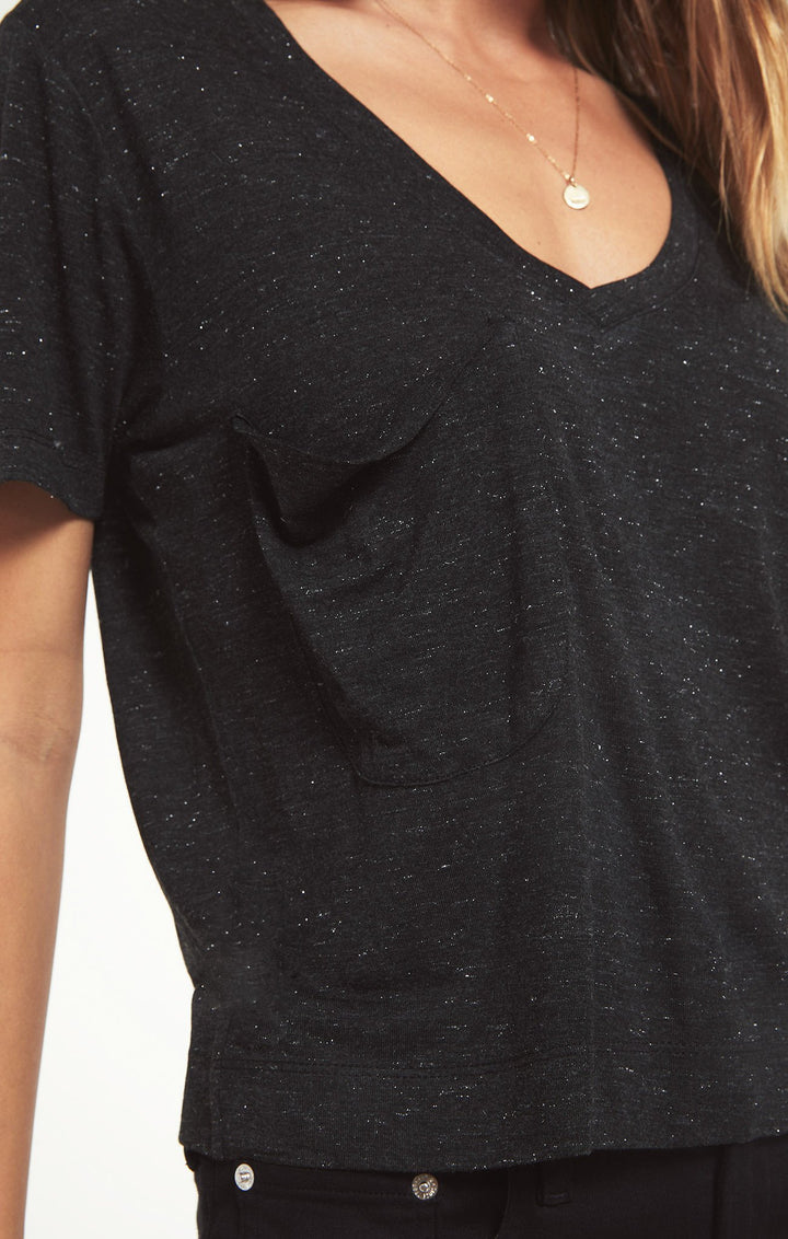 Z Supply Classic Skimmer Sparkle Tee - Womens Tees - Big Sun Vernon