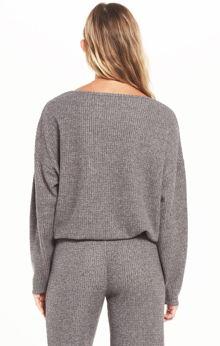 Z Supply Hang Out Thermal Top - Womens Long Sleeves - Big Sun Vernon