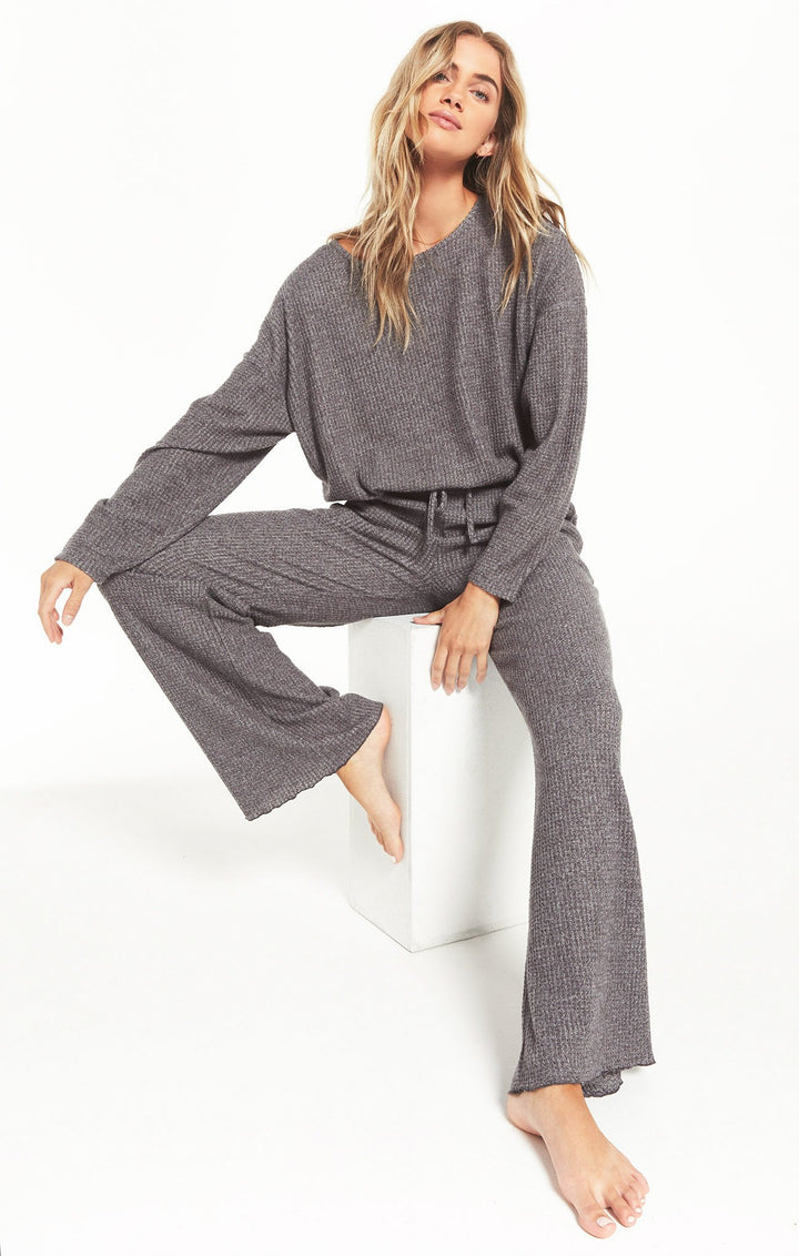 Z Supply Hang Out Thermal Top - Womens Long Sleeves - Big Sun Vernon