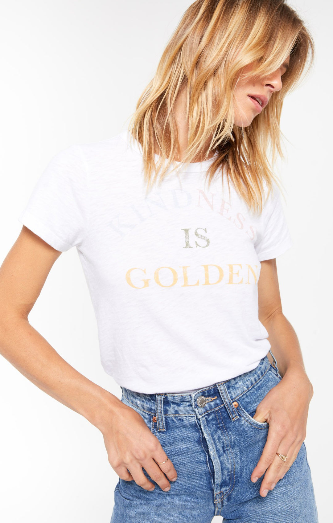 Z Supply Kindness is Golden Tee - Womens Tees - Big Sun Vernon