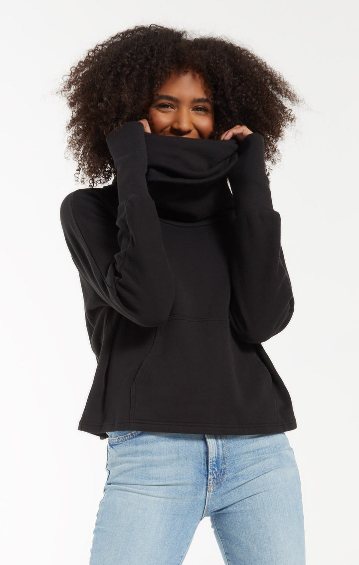 Z Supply Cowl Easy Top - Womens Long Sleeves - Big Sun Vernon