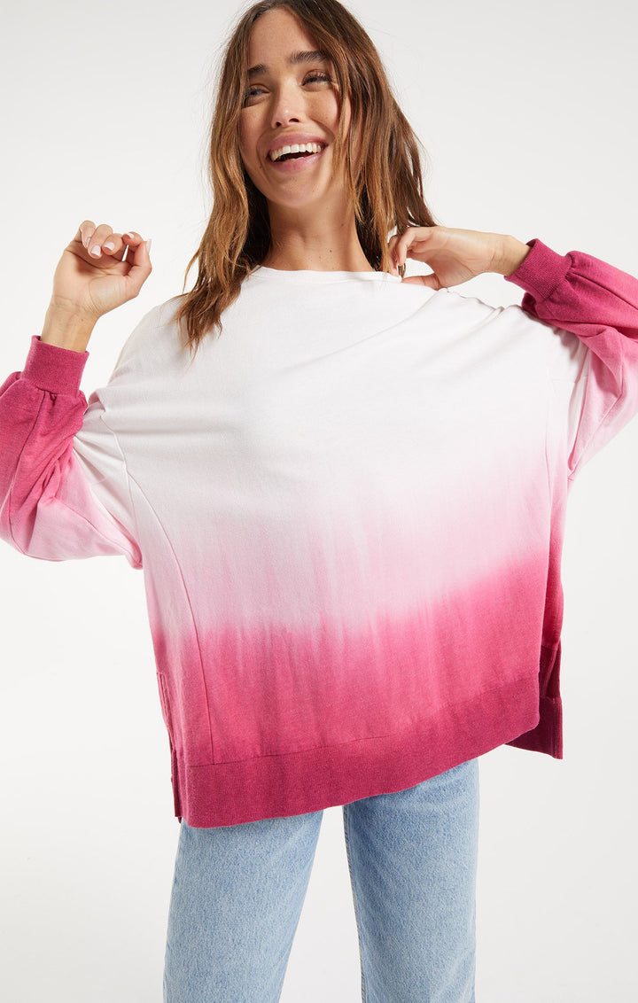 Z Supply Modern Dip-Dye Weekender - Womens Hoodies - Big Sun Vernon